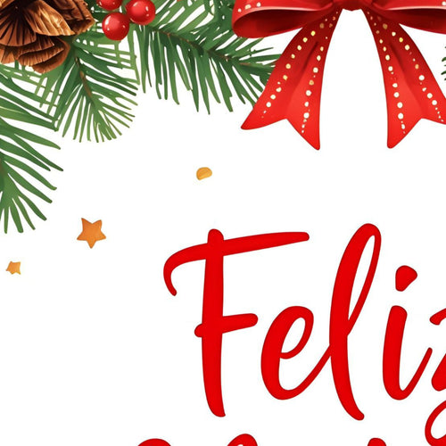 Cartão De Natal - ÁRVORE DE NATAL LAÇO