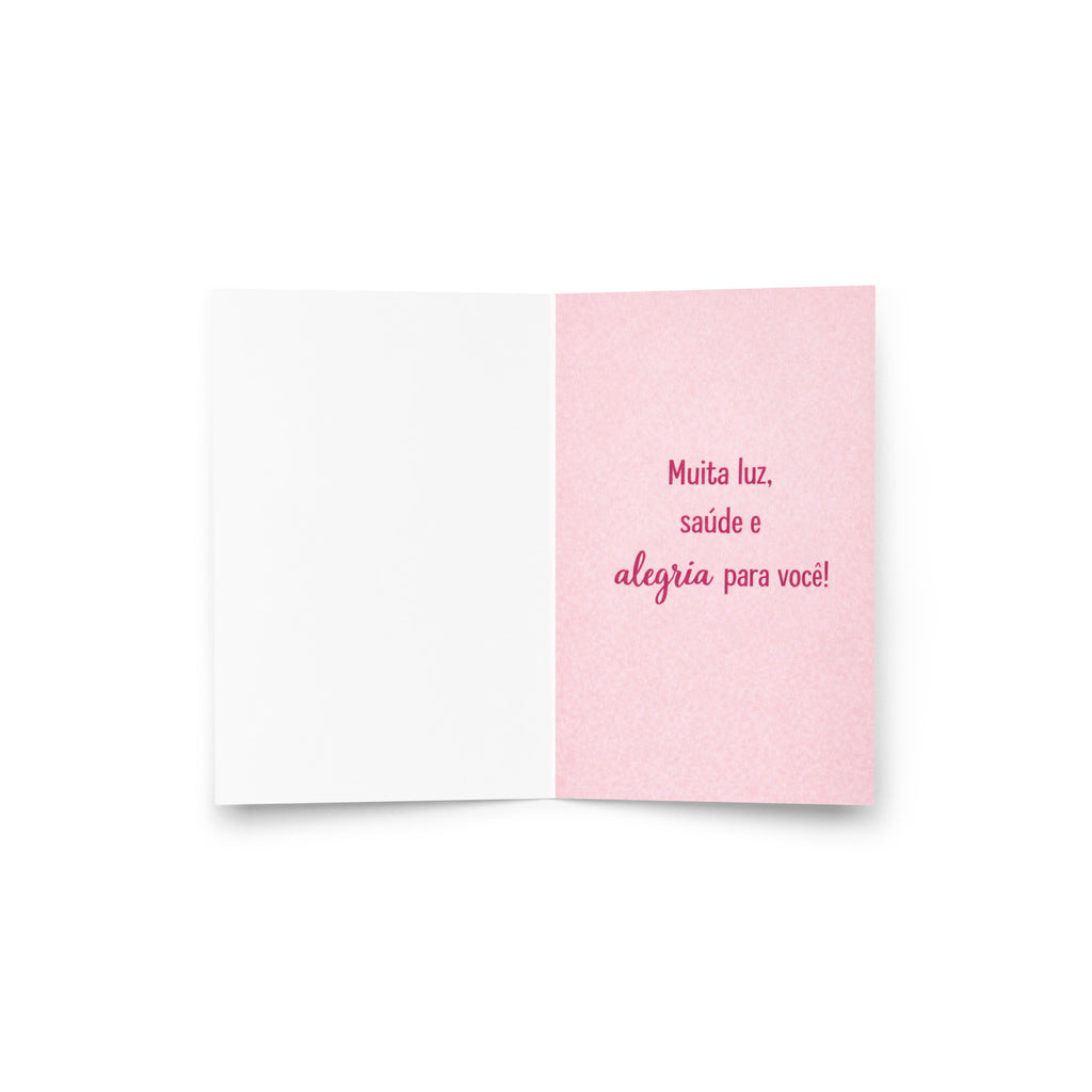 Cartão de Aniversário Floral A5 (14,8 x 21 cm) – Feliz Aniversário | Loucos por Cartões